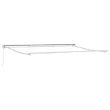 Manual Retractable Awning Yellow, Grey and White 5 x 3 m 3420336