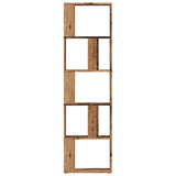 Book Cabinet Old Wood 45x24x159 cm Engineered Wood 855784