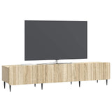 TV Cabinet Sonoma Oak 147 x 34.5 x 32 cm Engineered Wood 894477