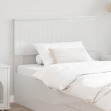 Headboard Gloss White Engineered wood 888456