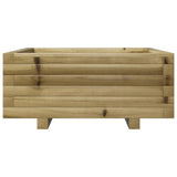 Garden Planter 60x60x26.5 cm Impregnated Wood Pine 847302
