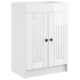 Bathroom Furniture Set High Gloss White 78.5 x 37.5 x 81 cm 3404198