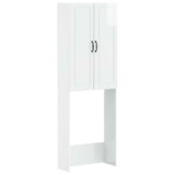 Toilet Cabinet UTRECHT High Gloss White 66 x 25.5 x 190 cm 897799
