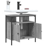 Bathroom Sink Cabinet Grey Sonoma 60x30x60 cm Engineered Wood 842439