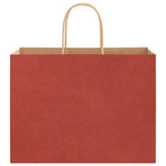 ZNTS Paper Bags 250 pcs with Handles Red 32x17x25 cm 4101761