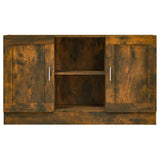 Sideboard Smoked Oak 120x30.5x70 cm Engineered Wood 815624