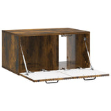 Wall-Mounted TV Cabinet Smoked Oak 59.5 x 41 x 30 cm 899020