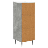 Sideboard Concrete Grey 34.5 x 33 x 92 cm Engineered Wood 894368