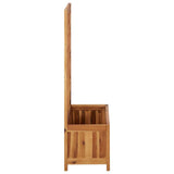 316541 Garden Raised Bed with Trellis Solid Acacia Wood