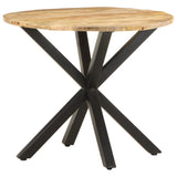 ZNTS Side Table 68x68x56 cm Solid Mango Wood 320659
