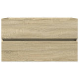 2 Piece Bathroom Furniture Set Ceramic and Engineered Wood 3307663