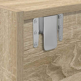 TV Cabinet Sonoma Oak 80x31x25.5 cm Engineered Wood 861512