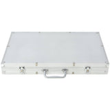 Poker Set with 1000 Chips Aluminium 80183