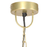 Industrial Vintage Hanging Lamp 25 W Brass Round 31 cm E27 320547