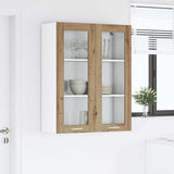 Hanging Cabinet Artisan Oak 80 x 31 x 100 cm Engineered Wood 884401