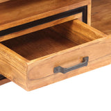 Coffee Table 100x45x33 cm Solid Acacia Wood 247493