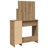 Dressing Table with Mirror Artisan Oak 86.5x35x136 cm 857010
