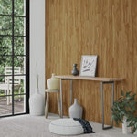 Wall Panels Wood Look Brown PVC 4.12 m² 3189145