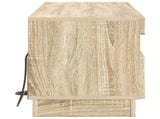 LED TV Cabinet Sonoma Oak Engineered Wood 897427