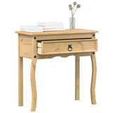 Console Table Corona 73x35x73 cm Solid Wood Pine 4002776