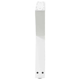 Coffee Table Legs 2 pcs White 50x cm Steel 4012705
