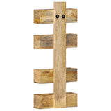 Magazine Wall Rack 30x11x72 cm Solid Mango Wood 286466