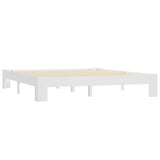 Bed Frame without Mattress Brown 160x200 cm Solid Wood Pine 283296