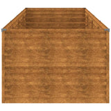 Garden Raised Bed 386x100x69 cm Corten Steel 152005