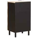 Sideboard White Wash Finish 40 x 33 x 75 cm Solid Mango Wood 4017887