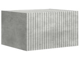 TV Wall Cabinet Set Wall-mounted 6 pcs Concrete Grey 3408946