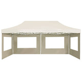 Professional Folding Party Tent with Walls Aluminium 6x3 m Cream 45506