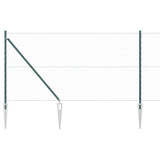 Welded Wire Fence with Spikes 50 x 1 m PVC-Coated Steel 3353131