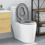 Toilet Seat Grey 47 x 37 x 4 cm Duroplast 42002351