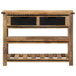 Console Table 100x35x75 cm Solid Wood Mango 374059