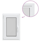 Basement Window "RISOR" 50x75 cm Tilt&Turn DIN Left White 4108342