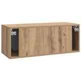 Wall-Mounted TV Cabinet Artisan Oak 78.5 x 31 x 30 cm 898384