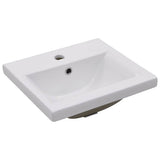 Bathroom Furniture Set White Engineered Wood 3071126