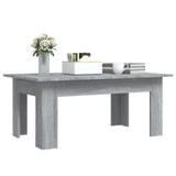 Coffee Table Grey Sonoma 100x60x42 cm Engineered Wood 815427