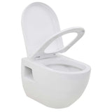 Wall-Hung Toilet Ceramic White 143022