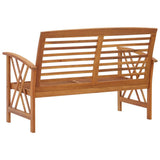 Patio Bench Durable Garden Bench Rectangular Traditional 310269