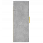 Wall Mounted Cabinets 2 pcs Concrete Grey Engineered Wood 3197933