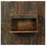 Bedside Cabinet Multicolour 50x27x50 cm Solid Wood Reclaimed 4017526