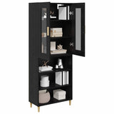 Highboard Black Oak 69.5 x 34 x 180 cm 3416148