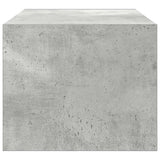 TV Cabinets 2 pcs Concrete Grey 60x31x25.5 cm Engineered Wood 861443
