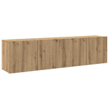 TV Cabinets Wall-mounted 2 pcs Artisian Oak 80x30x41 cm 857669