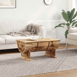 Coffee Table Solid Mango Wood 88x50x40 cm 243977