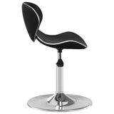 Bar Stool Black Faux Leather 335110