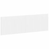 Wall-Mounted Headboard ALKMAAR White Engineered Wood 896285