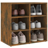 Shoe Cabinet Smoked Oak 52,5x30x50 cm 820508
