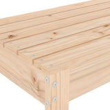 Garden Bench 80x38x45 cm Solid Wood Pine 825086